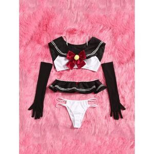 Anime Pretty Guardian Sailor Moon Scout Cosplay Sexy Outfit Lingerie S, M, L, XL